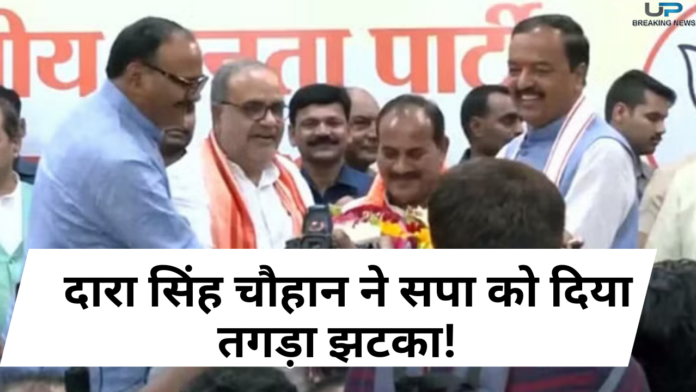 UP Politics News : दारा सिंह चौहान ने सपा को दिया तगड़ा झटका! भाजपा का थामा दामन, योगी के मंत्रिमंडल में मिलेगी जगह!