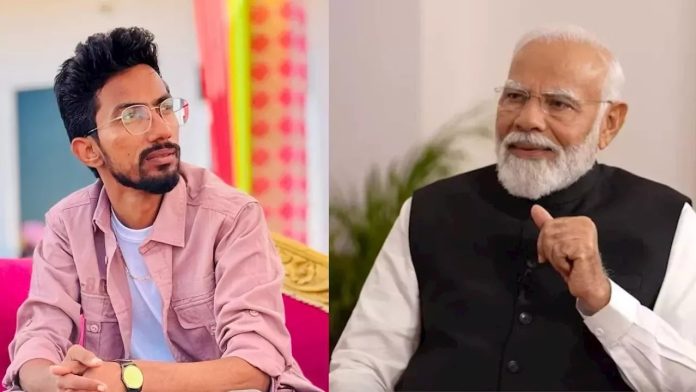 पीएम मोदी के खिलाफ वाराणसी में नामांकन के लिए कतार में दिखे कॉमेडियन श्याम रंगीला