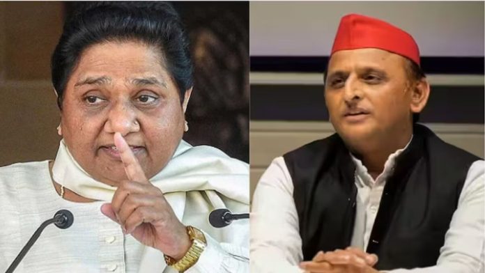 Argument intensifies between SP-BSP, Mayawati makes double attack on Akhilesh